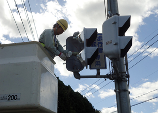 交通信号機 保守メンテナンス状況⑥